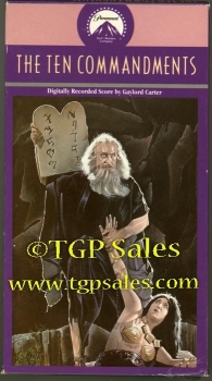 Ten Commandments (1923) Silent - VHS - ISBN 0-7921-0776-4