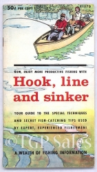 Hook, Line and Sinker - A Wealth of Fishing Information - Vintage fishing booklet c. 1955
