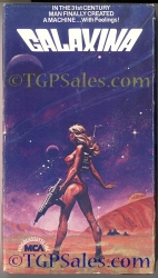 Galaxina (1980) stars Dorothy Stratten (collectible sci-fi VHS tape)